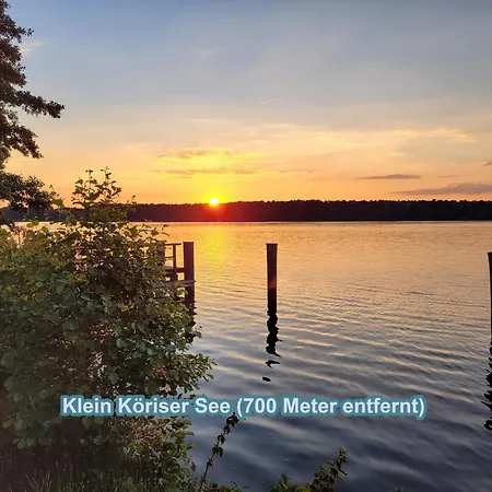 Apartment Huettendorf Fuer Euch Alleine - Gefuehrter Yachtausflug Nach Prieros Inclusive! Nur 3 Minuten Zum Badesee Fahrraeder Kostenlos Vorhanden Gross Koris