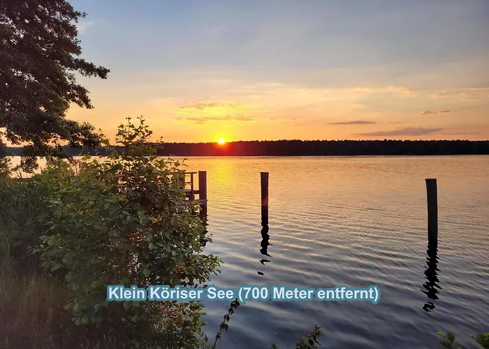 شقة Huettendorf Fuer Euch Alleine - Gefuehrter Yachtausflug Nach Prieros Inclusive! Nur 3 Minuten Zum Badesee Fahrraeder Kostenlos Vorhanden Groß Köris