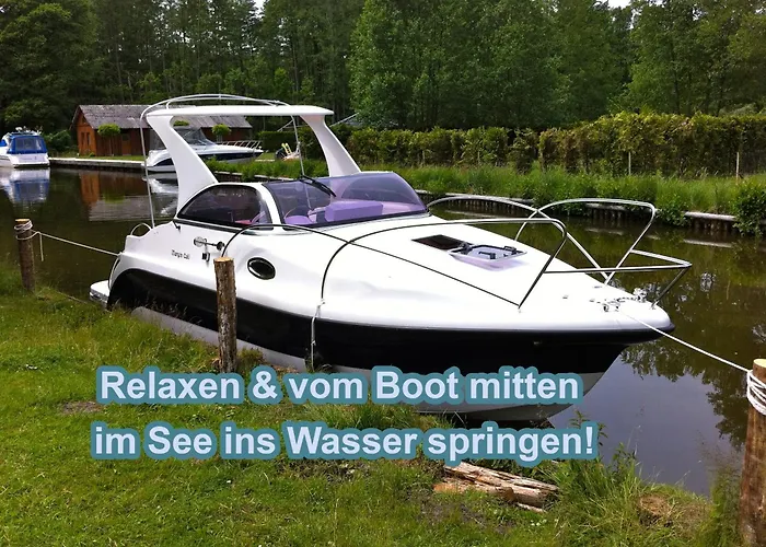 شقة Huettendorf Fuer Euch Alleine - Gefuehrter Yachtausflug Nach Prieros Inclusive! Nur 3 Minuten Zum Badesee Fahrraeder Kostenlos Vorhanden